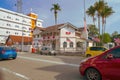 A Pos Malaysia post office building in Tapah oldtown. Pos Malaysia is the sole postal delivery