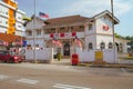 A Pos Malaysia post office building in Tapah oldtown. Pos Malaysia is the sole postal delivery