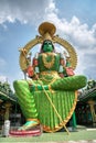 Scene around the building structure and statue of around the Maha Parasakthi Patchaiamman Kathirvel Murugan Temple
