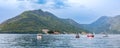 Islands, Bay of Kotor near Perast, Montenegro Royalty Free Stock Photo