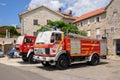 Historic fire car in Montenegro