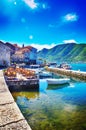 Perast, Montenegro, old town Royalty Free Stock Photo