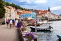 Perast, Montenegro waterfront promenade in town