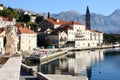 Perast village near Kotor, Montenegro Royalty Free Stock Photo