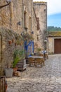 Peratallada village Royalty Free Stock Photo