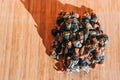 Percebes or Goose barnacles or gooseneck barnacles shell fish seafood