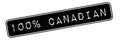 100 percent canadian rubber stamp