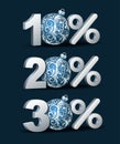 Percent discount icon