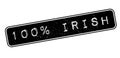 100 percent irish rubber stamp