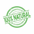 100 Percent Natural Organic Guaranteed Grunge Stamps.
