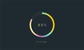 90 percent rainbow loading bar, uploading bar for user interface, colorful Futuristic loading bar