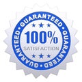 100 Percent Satisfaction Guaranteed Royalty Free Stock Photo
