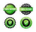 100 percent Secure label Maximum data protection and security