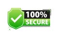 100 percent Secure label Maximum data protection and security