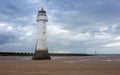 Perch Rock Lighthouse, New Brighton, UK. Royalty Free Stock Photo