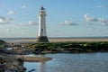 Perch Rock Lighthouse, England Royalty Free Stock Photo