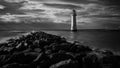 Perch Rock Lighthouse Wallasey Wirral Merseyside