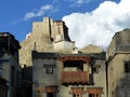 Perched castle of Leh in Ladakh, India.