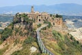 perched village called Civita di Bagnoregio which can only be re