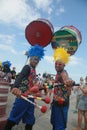 Percussion of the afro block commanches