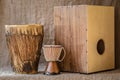 Percussion instruments Royalty Free Stock Photo