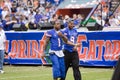 Percy Harvin and Louis Murphy Arrive Royalty Free Stock Photo
