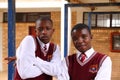 Percy Mdala High School Students Royalty Free Stock Photo