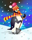 Percy Penguin Royalty Free Stock Photo