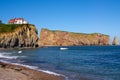 PercÃÂ©/Rock and Red House Royalty Free Stock Photo