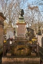 Pere Lachaise Cemetery Royalty Free Stock Photo