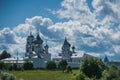 Pereslavl-Zalessky city. Nikitsky monastery. One of oldest in Russia Royalty Free Stock Photo