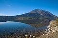 Perfect autumn reflection, Atlin Lake