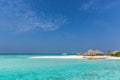 Perfect beach, amazing island in Maldives