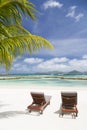 Perfect Beach, La Digue, Seychelles Royalty Free Stock Photo
