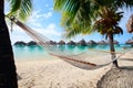 Perfect beach on Moorea Royalty Free Stock Photo