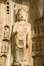 A perfect Buddha statue in the Longmen Groottoes