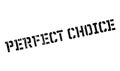 Perfect Choice rubber stamp