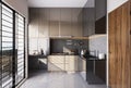 The Perfect Combination of Luxury and Style in Your Modern Kitchen Design 3d render