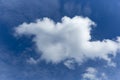 Perfect Cumulous Cloud Moving Gracefully Royalty Free Stock Photo