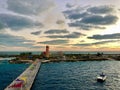 Dramatic sunset in CocoCay