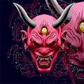 ONI MASK HEAD BEST VECTOR