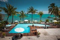 Tropical Hotel Mauritius Royalty Free Stock Photo