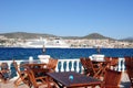 Perfect dinner spot on a terrace in Kusadasi