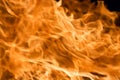 Perfect fire background Royalty Free Stock Photo