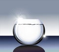 Perfect Fishbowl Royalty Free Stock Photo