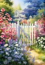 The Perfect Garden: Flowers, Fences, and Gates