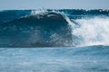 Perfect glassy ocean wave