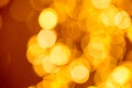 Perfect golden light. Abstract glitter sparkle bokeh background