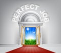 Perfect Job Door Concept Royalty Free Stock Photo