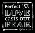 Perfect Love Casts out Fear